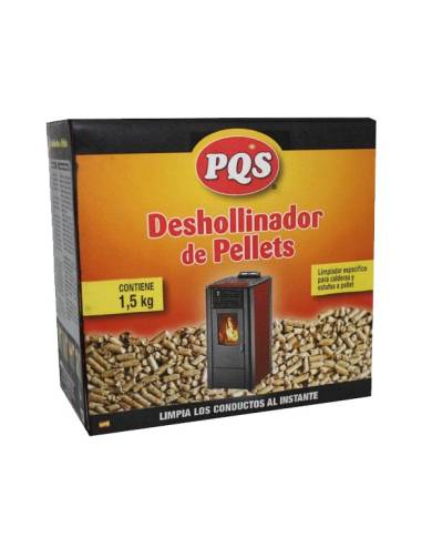 comprar 1 saco Deshollinador pellets 1.5Kg. PQS (Unidad mínima de compra 10 sacos) de PQS - Acesorios chimeneas comprar 1 saco Deshollinador pellets 1.5Kg. PQS (Unidad mínima de compra 10 sacos) de PQS - Acesorios chimeneas