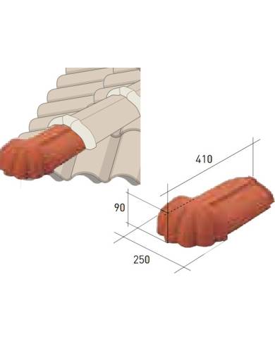 comprar Remate Cumbrera. Q03 La Escandella de ESCANDELLA - Tejas