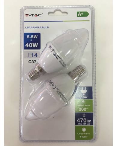 comprar 6W Smd Plastic Bulb-Milky Cover 3000K Gu10 2Pcs Blister Pack de V-TAC - Iluminacion comprar 6W Smd Plastic Bulb-Milky Cover 3000K Gu10 2Pcs Blister Pack de V-TAC - Iluminacion