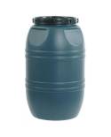 Bidón 220 litros con fleje. Color Azul