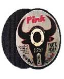 Disco PB corte inox extra fino Pink Bull Ø115x1. Disnel