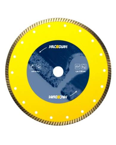 comprar Disco Porcelánico Turbo Ø125mm. MA68P125 Macodiam de MACODIAM - Discos corte y desbaste comprar Disco Porcelánico Turbo Ø125mm. MA68P125 Macodiam de MACODIAM - Discos corte y desbaste