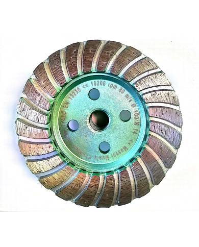 comprar Muela diamante M-14 Plato rectificador Turbo Sop. Hierro Green. Alum Ø100mm WPTG100 Disnel de DISNEL - Discos corte y desbaste comprar Muela diamante M-14 Plato rectificador Turbo Sop. Hierro Green. Alum Ø100mm WPTG100 Disnel de DISNEL - Discos corte y desbaste