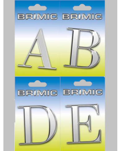 comprar Letra Puerta Niquel Satinado A Ref. 10311 Micel de MICEL - Oulet