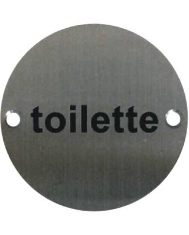 comprar Placa Puerta Inox Toilette Ref. 10805 Micel de MICEL - Oulet