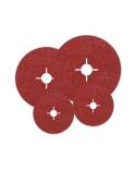 Disco fibra (Lija) FX170 para madera, hierro o plástico Ø180 40g. Disnel