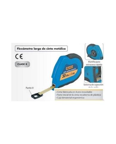 comprar Cinta métrica metálica 30m. Alyco de ALYCO-HR - Metros, flexometros y cintas