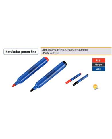 comprar Rotulador permanente punta fina 9mm. Alyco de ALYCO-HR - Trazado y marcaje comprar Rotulador permanente punta fina 9mm. Alyco de ALYCO-HR - Trazado y marcaje