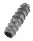 Conector recto para manguera por goteo Ø14x16. Blister 10 unidades. GF Garden