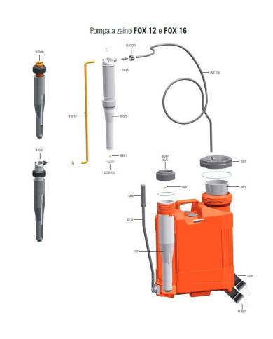 comprar Lanza leva Click/Get Ø10 de 50cm Fox. Volpi de VOLPI - Oulet