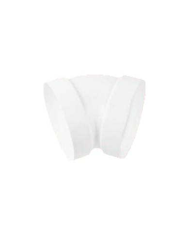 comprar Codo 45º redondo Ø120mm (Ventilación) de ELINSA - Conductos Plastico Ventilacion