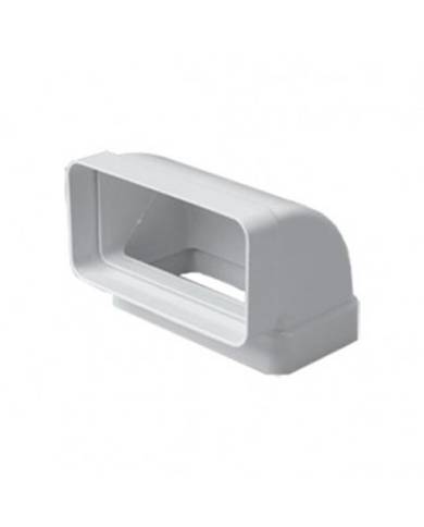 comprar Codo 90º rectangular vertical 170x90mm (Ventilación) de ELINSA - Conductos Plastico Ventilacion