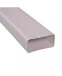 1m Tubo rectangular ventilación 147x70mm