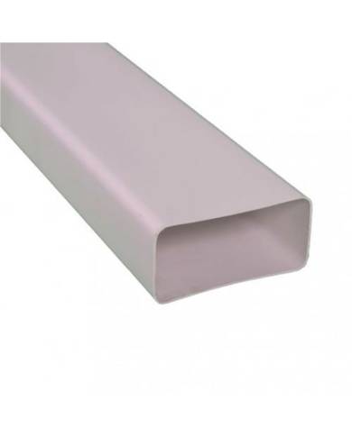 comprar 1m Tubo rectangular ventilación 110x55mm de ELINSA - Conductos Plastico Ventilacion comprar 1m Tubo rectangular ventilación 110x55mm de ELINSA - Conductos Plastico Ventilacion