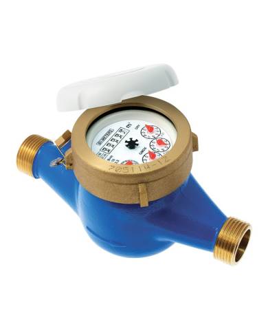 comprar Contador agua fria GMDM-I 1" DN25-260 Qmax 6.3m³/h con tapa y racores. B-Meters de B-METERS - Contadores agua comprar Contador agua fria GMDM-I 1" DN25-260 Qmax 6.3m³/h con tapa y racores. B-Meters de B-METERS - Contadores agua