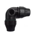 Codo 90º Rosca Lateral  32-3/4- 32 --Acc.Polietileno