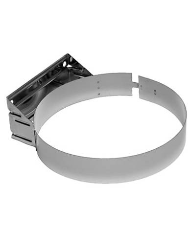 comprar Anclaje intermedio doble pared inox 304 Ø175mm (abrazadera pared). Dinak de DINAK - Tubos humos doble pared