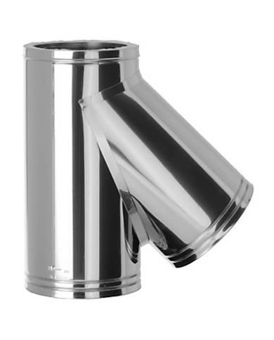 comprar T Inox 316-304 Ø200-135º Doble pared. Dinak de DINAK - Tubos humos doble pared