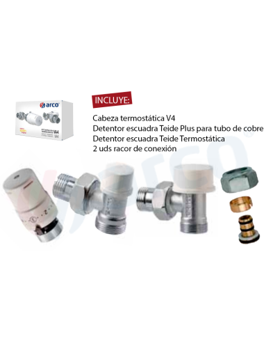 comprar Kit calefacción termostatica Escuadra 1/2X Ø16 Multicapa Compres Arco de ARCO - Multicapa Y Accesorios comprar Kit calefacción termostatica Escuadra 1/2X Ø16 Multicapa Compres Arco de ARCO - Multicapa Y Accesorios