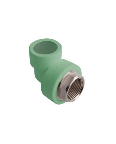 comprar Codo rosca hembra hexagonal PPR 90º 32-1" (Termofusion) PPRCOT321 Fittingsestandar de FITTINGSESTANDAR - Tubos polipropileno y accesorios comprar Codo rosca hembra hexagonal PPR 90º 32-1" (Termofusion) PPRCOT321 Fittingsestandar de FITTINGSESTANDAR - Tubos polipropileno y accesorios