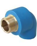 Codo rosca macho hexagonal PPR 90º 32-1" (Termofusion) PPRCRM321 Fittingsestandar Codo rosca macho hexagonal PPR 90º 32-1" (Termofusion) PPRCRM321 Fittingsestandar