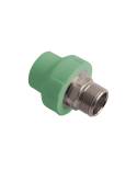 Racor fijo macho PPR 20-1/2" (Termofusion) PPRRFM2012 Fittingsestandar
