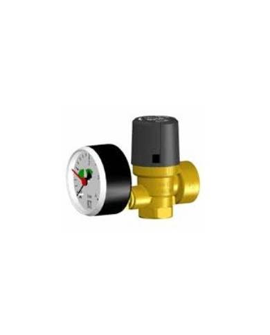 comprar Valvula De Seguridad 1/2 X 3/4 Hh 3Bar + Manometro 43 0-4 Bar Ducomano de POTERMIC - Purgadores y valvulas de seguridad comprar Valvula De Seguridad 1/2 X 3/4 Hh 3Bar + Manometro 43 0-4 Bar Ducomano de POTERMIC - Purgadores y valvulas de seguridad