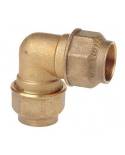 Enlace Acodado 90º Ø50mm Laton (Para Polietileno) Arco