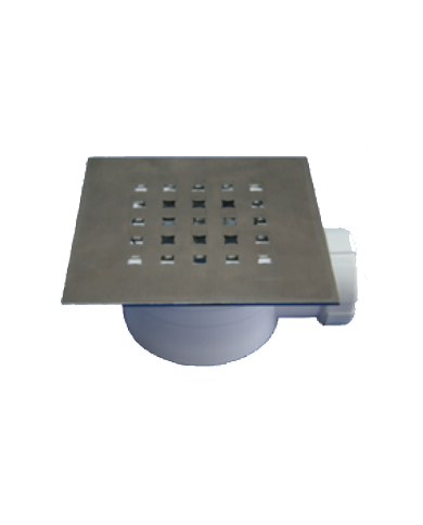 comprar Válvula Plato Ducha gran caudal Ø90mm S/Ø115 Embellecedor inox 128x128mm. T- 78BC 50236 Tecnoagua de TECNOAGUA - Sifones y desagues comprar Válvula Plato Ducha gran caudal Ø90mm S/Ø115 Embellecedor inox 128x128mm. T- 78BC 50236 Tecnoagua de TECNOAGUA - Sifones y desagues
