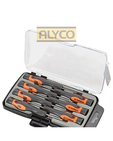 comprar Juego 7 Destornilladores de precisión en caja de plástico. 170452 Alyco Orange de ALYCO-HR - Conjuntos y sets comprar Juego 7 Destornilladores de precisión en caja de plástico. 170452 Alyco Orange de ALYCO-HR - Conjuntos y sets