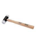 Martillo con bocas nylon 44mm y mango de madera. 196715 Alyco