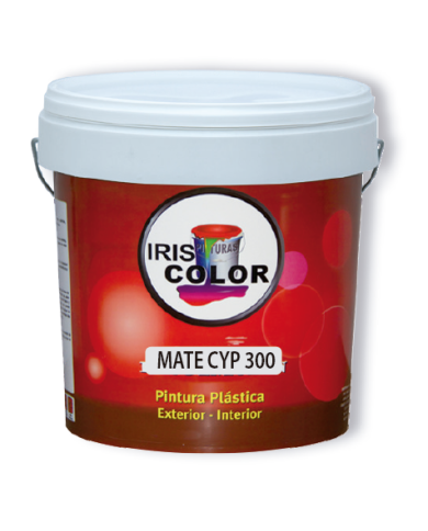comprar Pintura Plástica Blanco Mate CyP 300 (Antimoho). Bote 14 Litros. Iris de IRIS - Pinturas