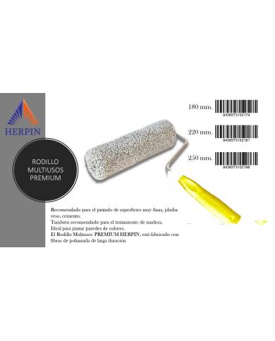 comprar Rodillo Multiusos Premium 180mm. Mango PP. Herpin de HERPIN - Decoración y pintura comprar Rodillo Multiusos Premium 180mm. Mango PP. Herpin de HERPIN - Decoración y pintura