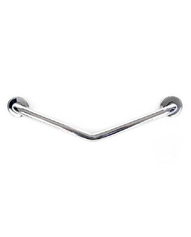 Barra 135º con 2 puntos de apoyo inox brillo 30x30cm. TIM-523135/B. Timblau Barra 135º con 2 puntos de apoyo inox brillo 30x30cm. TIM-523135/B. Timblau