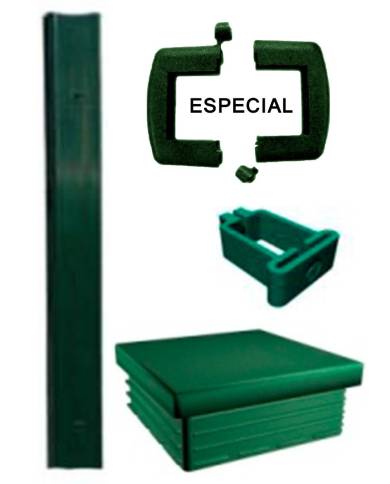 comprar Abrazadera + Tornillo para poste 60x40 Fortiplas. Aliseda de ALISEDA - Accesorios para cerramientos comprar Abrazadera + Tornillo para poste 60x40 Fortiplas. Aliseda de ALISEDA - Accesorios para cerramientos