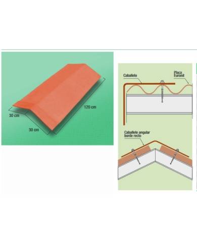 comprar Caballete angular 120x60 146º Rústico arcilla (Hm). 95065 Euronit de Euronit - Tejas comprar Caballete angular 120x60 146º Rústico arcilla (Hm). 95065 Euronit de Euronit - Tejas