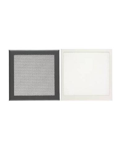 comprar Rejilla con premarco 15x15cm Gris Alixena de ALIXENA - Rejillas Canalizacion