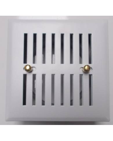 comprar Rejilla Regul.15X15Cm Blanca Salida 120Mm Alixena de ALIXENA - Rejillas Canalizacion