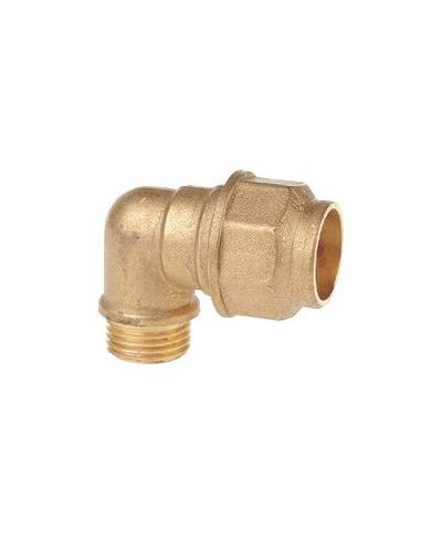 comprar Enlace Acodado 90º Rosca/M 32-1 Laton (Para Polietileno) Arco de ARCO - Racoreria De Laton