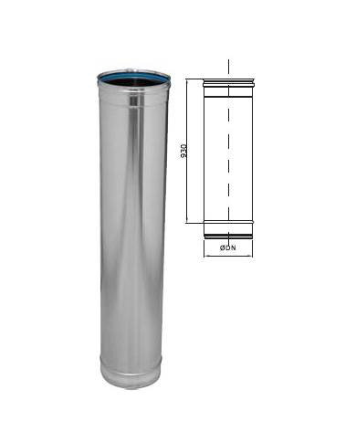 comprar Tubo inox 316 de simple pared Ø100-930mm con junta. Pellets. Dinak de DINAK - Tubos humos simple pared comprar Tubo inox 316 de simple pared Ø100-930mm con junta. Pellets. Dinak de DINAK - Tubos humos simple pared
