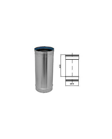 comprar Tubo inox 316 de simple pared Ø100-430mm con junta. Pellets. Dinak de DINAK - Tubos humos simple pared comprar Tubo inox 316 de simple pared Ø100-430mm con junta. Pellets. Dinak de DINAK - Tubos humos simple pared