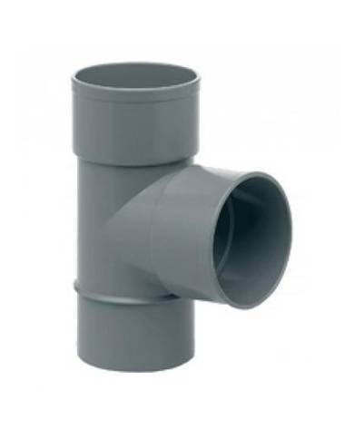 comprar Derivación simple (injerto) HM 75-87º PVC. BP-18 1000619 Adequa de ADEQUA - Accesorios PVC