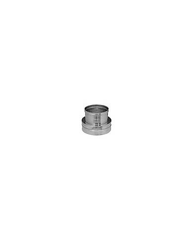 comprar Adaptador DP-SP Pellets. Acoplamiento de doble a simple pared inox 316L con junta Ø80mm. Dinak de DINAK - Tubos humos simple pared comprar Adaptador DP-SP Pellets. Acoplamiento de doble a simple pared inox 316L con junta Ø80mm. Dinak de DINAK - Tubos humos simple pared