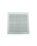 Rejilla vertical 13x26cm - 10,5x23,5cm con marco y cierre - Hydrafix