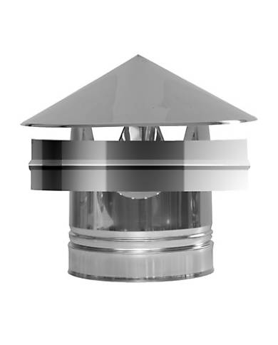 comprar Sombrerete antilluvia Inox-316L-304 doble pared con junta Ø80mm. Pellets Dinak de DINAK - Sombreretes y deflectores comprar Sombrerete antilluvia Inox-316L-304 doble pared con junta Ø80mm. Pellets Dinak de DINAK - Sombreretes y deflectores