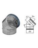Anclaje ligero con tuerca simple pared Ø250mm. Dinak
