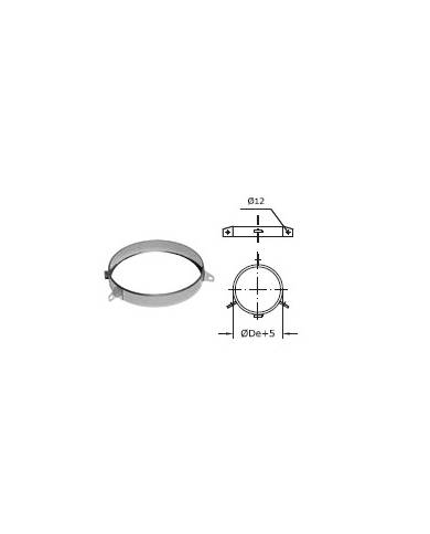 comprar Abrazadera de vientos Inox de simple pared Ø150mm. Dinak de DINAK - Tubos humos simple pared comprar Abrazadera de vientos Inox de simple pared Ø150mm. Dinak de DINAK - Tubos humos simple pared