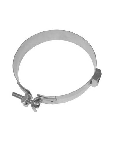 comprar Anclaje Ligero con tuerca y junta Inox simple pared Ø80. Pellets. Dinak de DINAK - Tubos humos simple pared