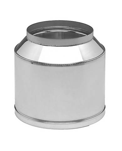comprar Adaptador caldera inox doble pared Ø125mm. Dinak de DINAK - Tubos humos doble pared comprar Adaptador caldera inox doble pared Ø125mm. Dinak de DINAK - Tubos humos doble pared