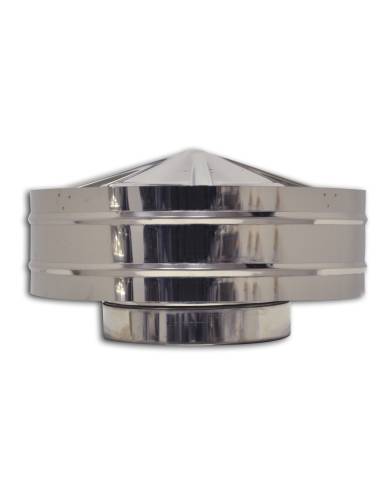 comprar Sombrerete antilluvia inox Ø175 para tubo de doble pared.Dinak de DINAK - Tubos humos doble pared
